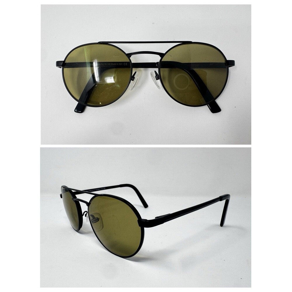 Kirkland Signature Aspen Black Matte Eyeglass Frames 52-19-140 Italy Made